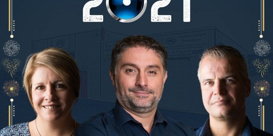 Meilleurs vœux pour 2021 - Alarme Optique Domotique