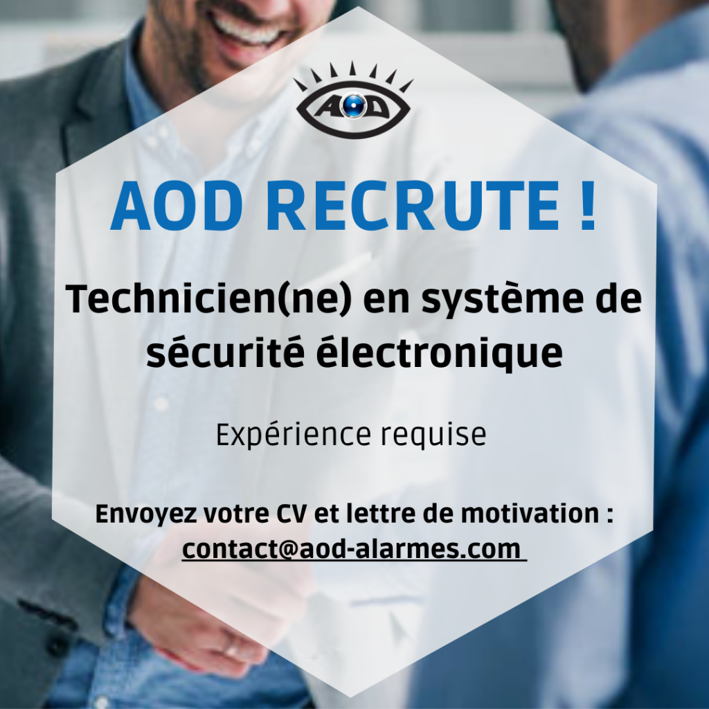 AOD recrute !